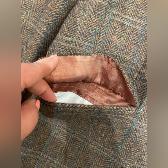 Mens 100%  Wool Sports Coat/  Blazer/ Jacket Sz 42R in excellent condition! - Picture 14 of 16